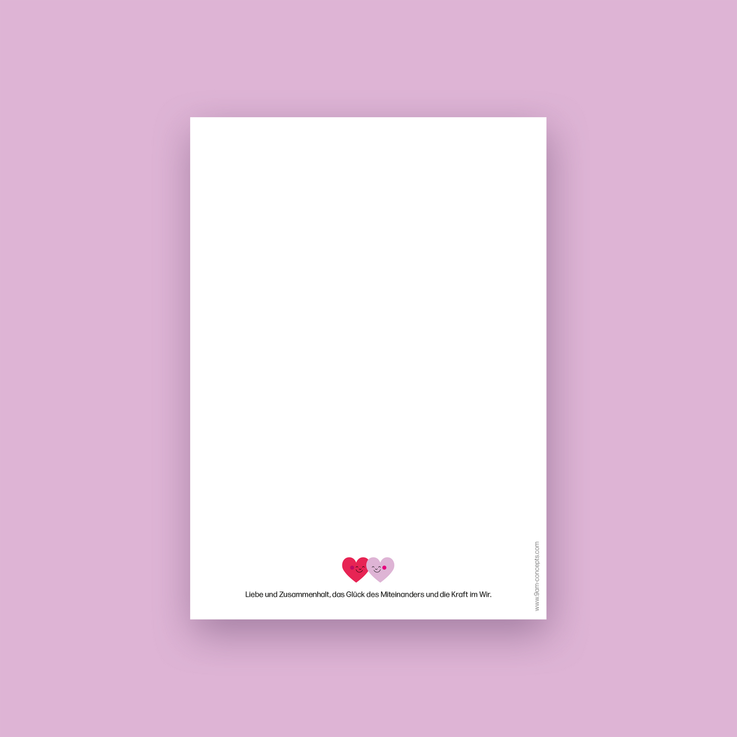 Karte 'LIEBE' im 3er Set
